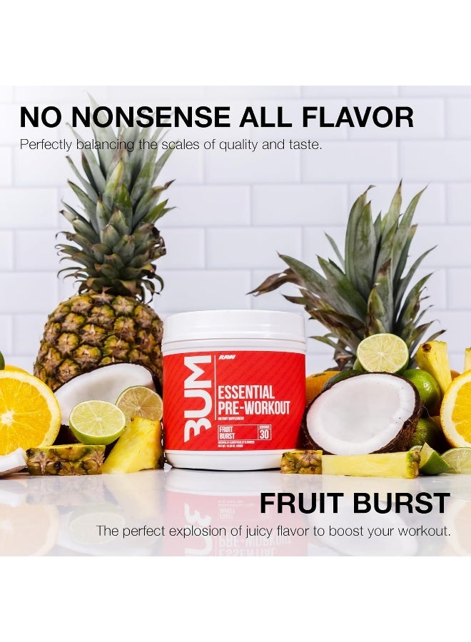 رو مشروب الفاكهة الخام الأساسي قبل التمرين، ١٢ × ٣٠ حصة - Image 4