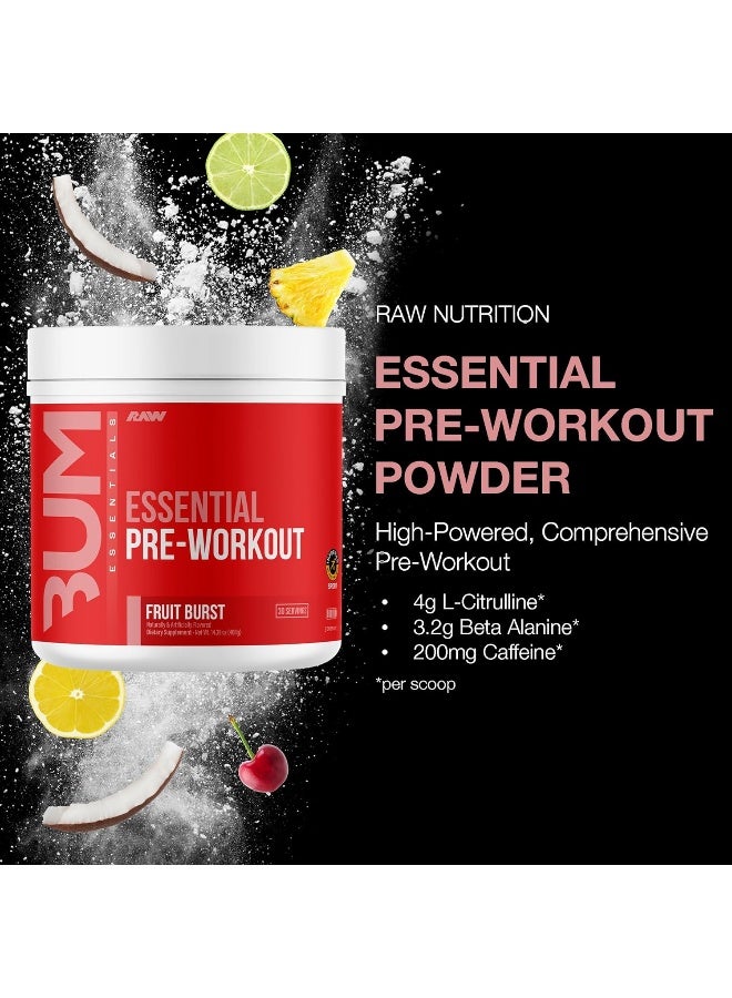 رو مشروب الفاكهة الخام الأساسي قبل التمرين، ١٢ × ٣٠ حصة - Image 3