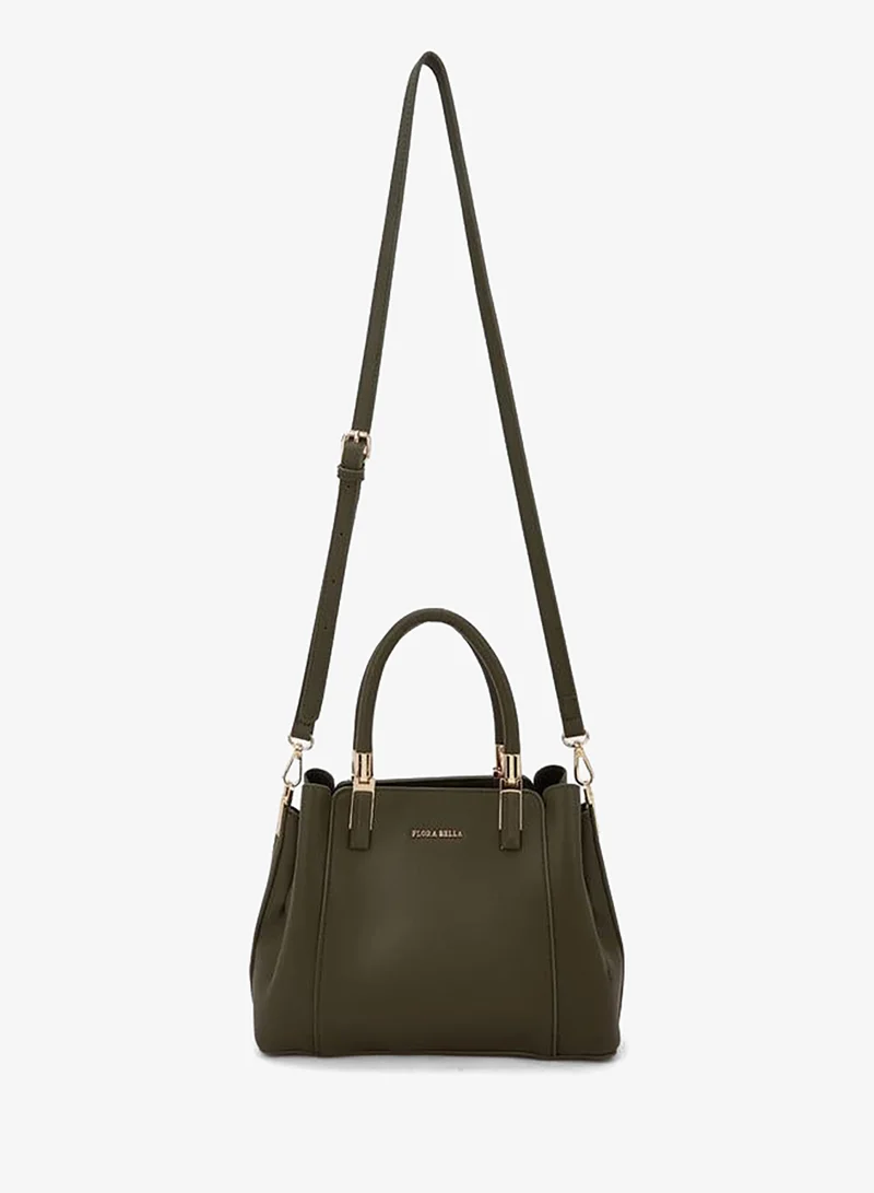 Flora Bella By Shoexpress Flora Bella Textured Tote Bag with Detachable Strap