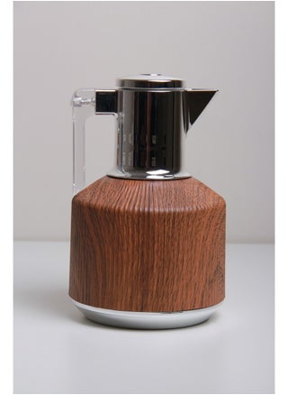 Dark wood/silver