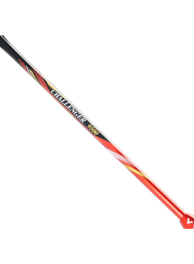 Victor Victor Badminton Racket, Single Racket, Full Carbon, Offensive Type, Classic Cha-9500c/d, Red, 4u, Stringed  - Image 3