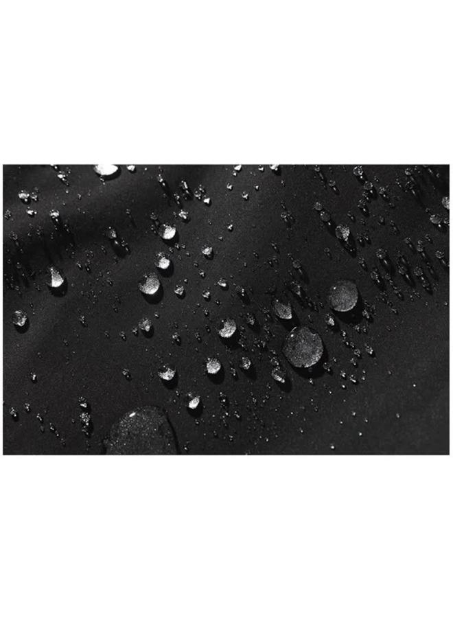 Vancamel Men's Casual Loose Straight Outdoor Sports Waterproof Breathable Hiking Pants Black M Spring Autumn - Image 3