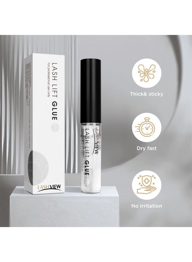 LASHVIEW Lash Lift Glue, Eyelash Perm Glue,Lash Lift Adhesive,Eyelash Lift Glue,Lash Perm Glue,No Irritation and Odorless,5ML. - Image 4