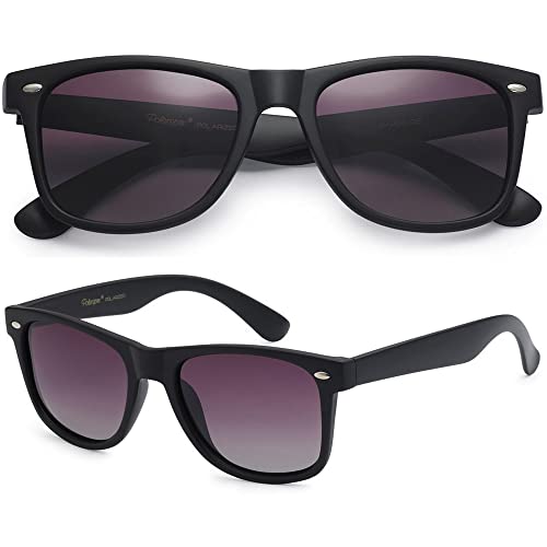 PolarSpex Polarized Sunglasses for Men and Women – UV Protection, Durable & Lightweight Retro Sunglasses for Driving, Fishing - Image 1