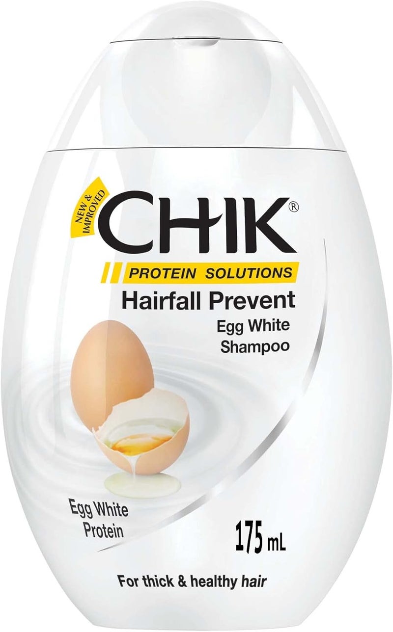 Chik Protein Solutions Hairfall Prevent Egg White Shampoo 175ml for thick and Healthy Hair India