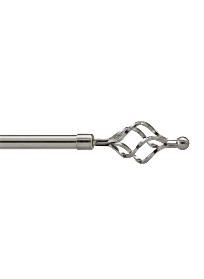 Adjustable Curtain Single Rod 2M