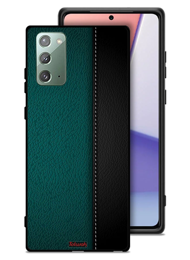 Tolwak Samsung Galaxy Note 20 5G Protective Case Cover Leather Pattern - Image 1