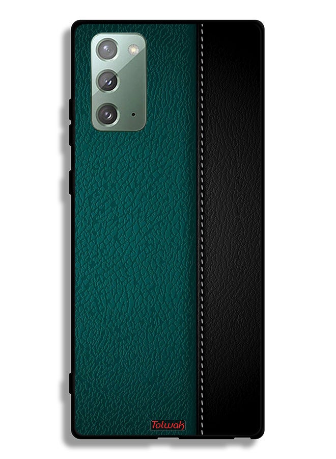 Tolwak Samsung Galaxy Note 20 5G Protective Case Cover Leather Pattern - Image 2