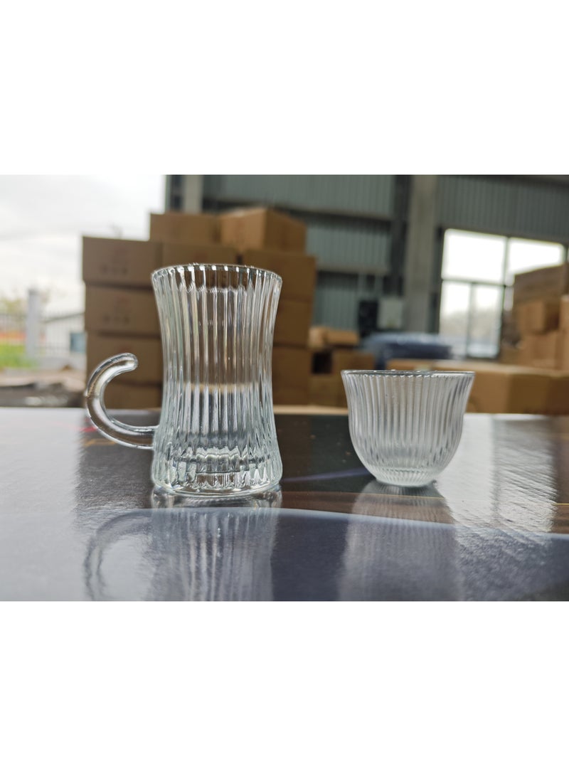 A set of Tea Cups and Coffee Cups with Saucers, 36 pieces - Image 3