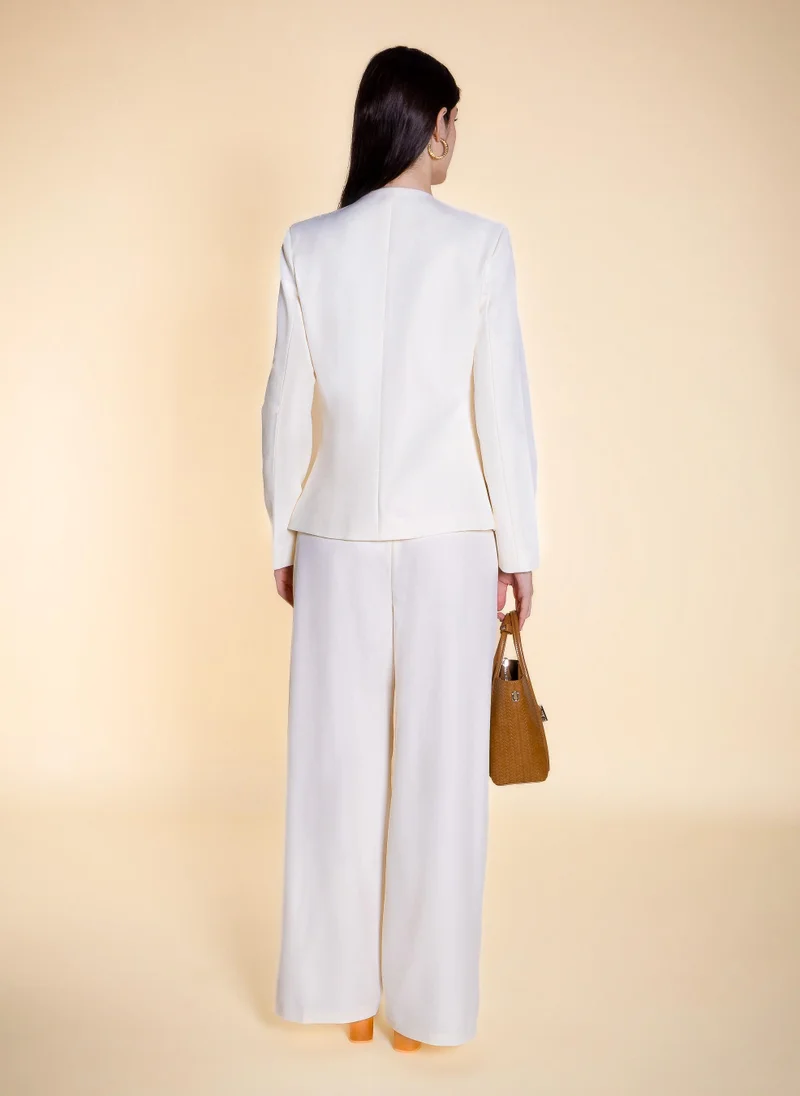 شايبس STATEMENT ROUND-NECK BLAZER SET