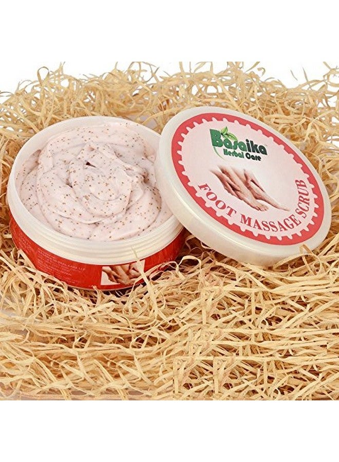 Basaika Herbal Care Basaika Foot Massage Scrub, 100% Natural Ingredeints & Parabeen Free(For Pedicure | Crackless Feet | Foot Skin moisturization & Nourishment | dry feet Protection | Smooth Foot) Ideal for Men & Women - Image 2