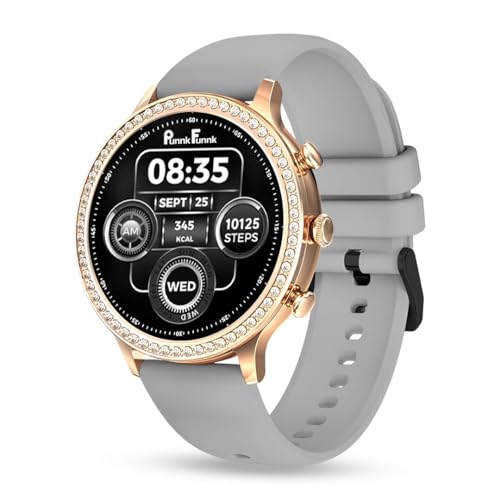PunnkFunnk Genquella Smartwatch for Women with Bluetooth Calling, 1.69" HD Touchscreen, Heart Rate SpO2 Sleep Tracker, 100+ Sports Modes, IP67 Fitness Watch for Android iPhone(Grey) - Image 1