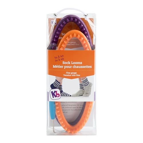 Authentic Knitting Board His & Her Sock Looms, fine Gauge - Image 1