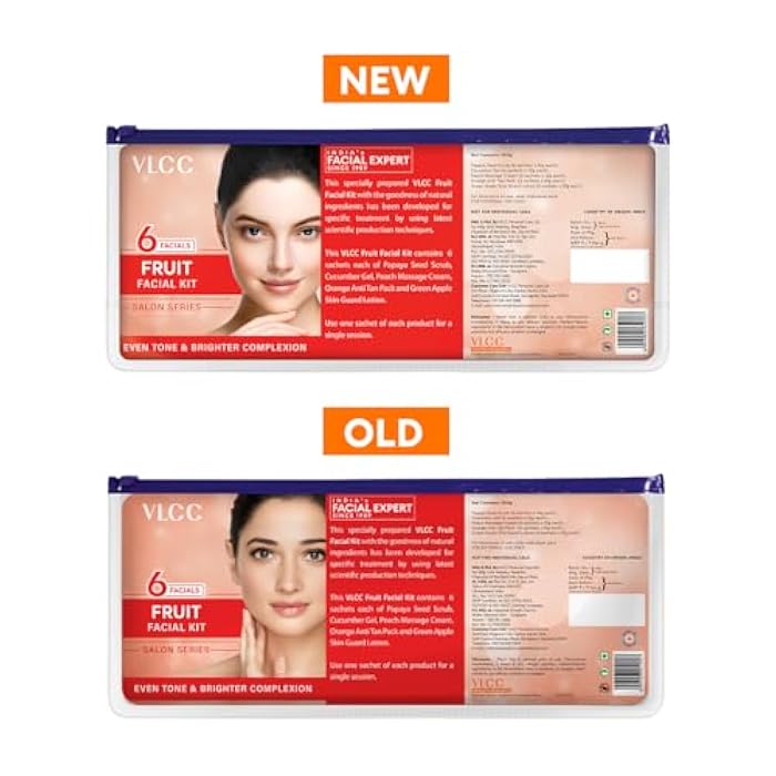 VLCC Professional Salon Series Fruit Facial Kit 5x10g - Image 2