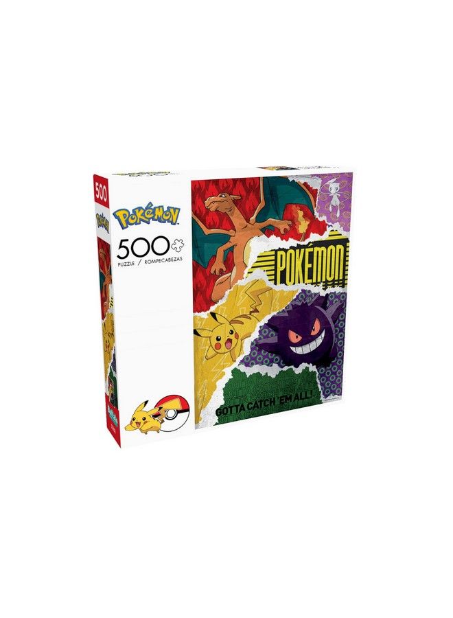 Buffalo Games Pokemon Urban Grit 500 Piece Jigsaw Puzzle - Image 4