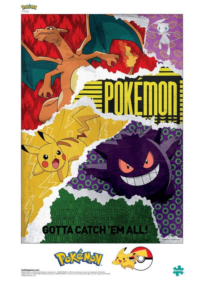 Buffalo Games Pokemon Urban Grit 500 Piece Jigsaw Puzzle - Image 5