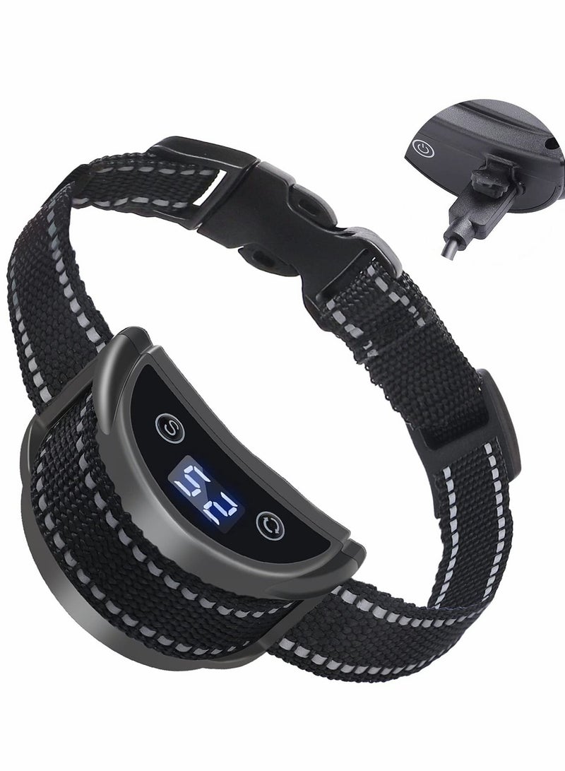 Excefore Bark Collar for Dogs, Rechargeable Anti Barking Training with 5 Adjustable Sensitivity and Intensity Beep Vibration Small Medium Large Dogs - Image 1