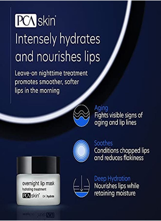 PCA SKIN - Overnight Lip Balm Mask UltraMoisturizing Lip Skin Care Treatment, Restores Moisture & Hydrates Dry, Chapped Lips While Sleeping (0.46 Oz) - Image 1