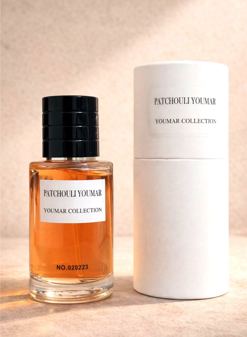 يومار عطر يدوم طويلاً للجنسين من مجموعة يومار، برائحة الباتشولي رقم 0223، 25 مل | عطر باتشولي للرجال والنساء برائحة خشبية وعنبرية وفانيليا وبلسمية شرقية | أفضل عطر للجنسين - Image 4