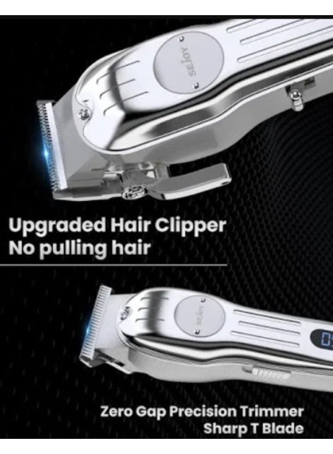 Professional Hair Clipper For Men Cordless Trimmer Grooming Set - Image 2
