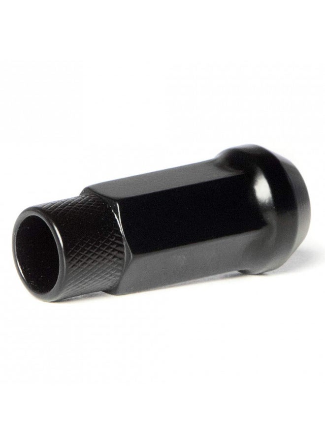 Circuit Performance Circuit Performance Forged Steel Extended Open End Hex Lug Nut for Aftermarket Wheels: 12x1.5 Black - 20 Piece Set + Tool  - Image 2