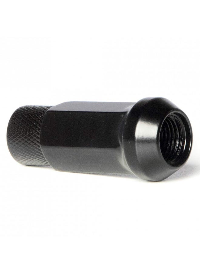Circuit Performance Circuit Performance Forged Steel Extended Open End Hex Lug Nut for Aftermarket Wheels: 12x1.5 Black - 20 Piece Set + Tool  - Image 3