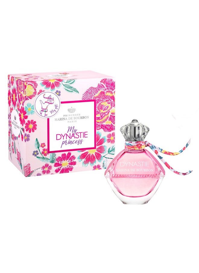 Marina De Bourbon - PRINCESSE MARINA de BOURBON Reverence - Eau de Parfum for Women - Spicy Floral Scent - Opens with Bergamot and Rose Berries - Blended with Jasmine, Plum and Fruit Notes - Seducing Perfume - 3.4 oz - Image 1