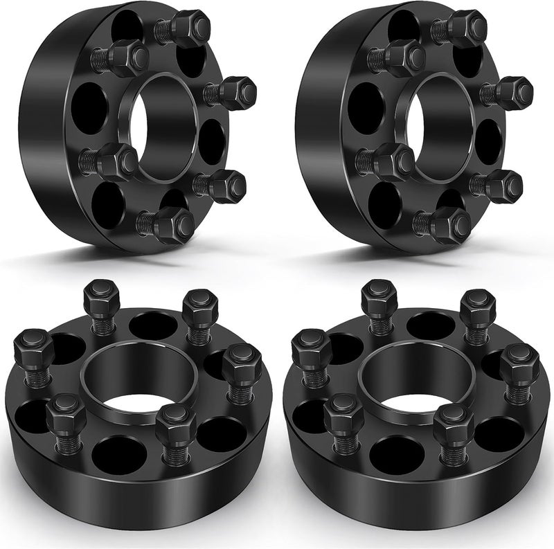 ECCPP 4X 1.5 Inch 6x120mm Hubcentric Wheel Spacers Adapters for Chevrolet and GMC - Image 1