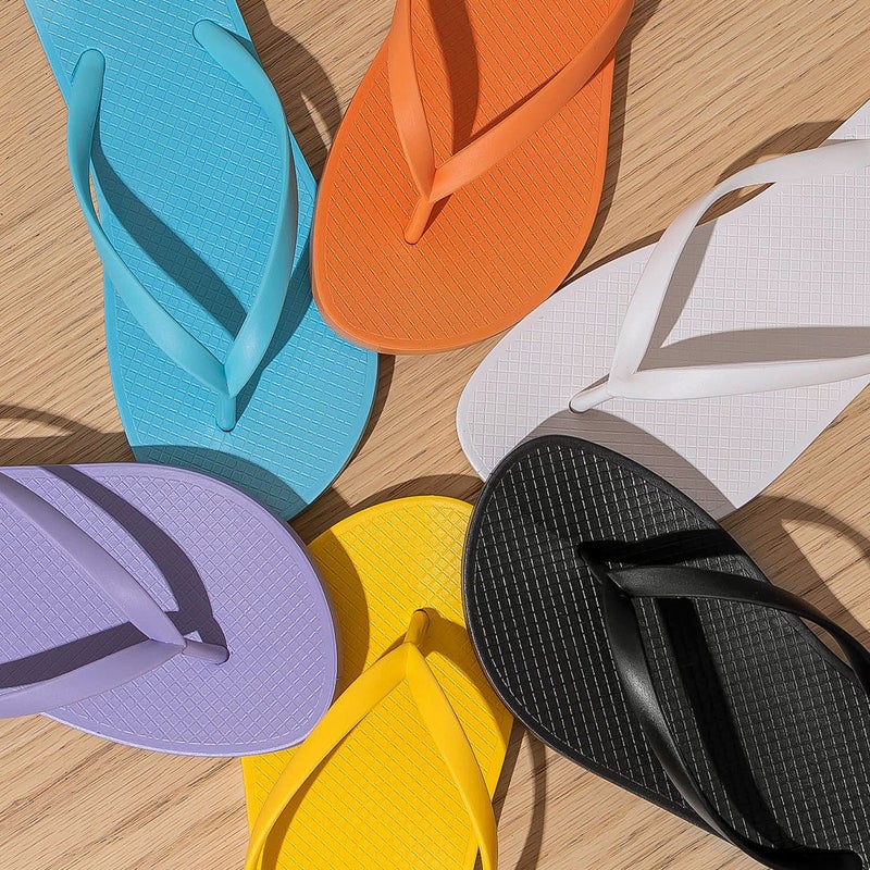 Women's Flip-Flops 2026 New Style Beach Sandals Non-Slip Breathable Foldable Portable Flat Slippers Summer Outdoor Wear - Image 2
