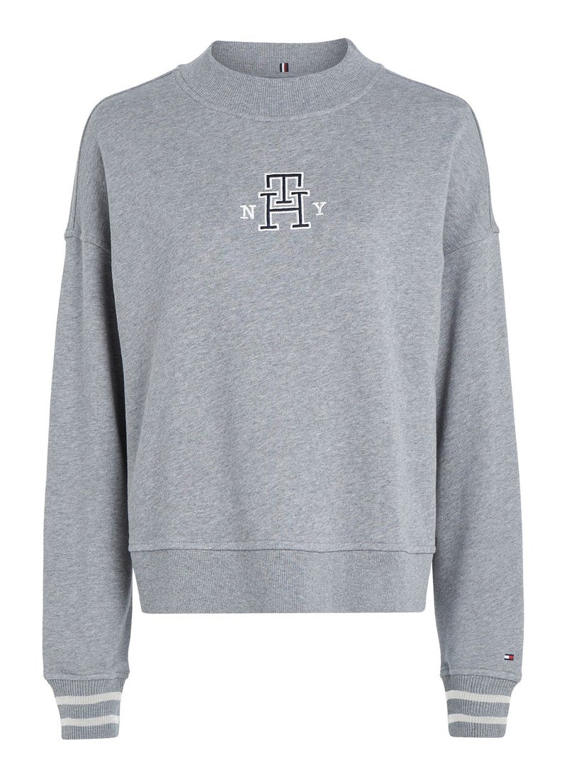TOMMY HILFIGER - Crew Neck Knitted Sweatshirt - Image 1