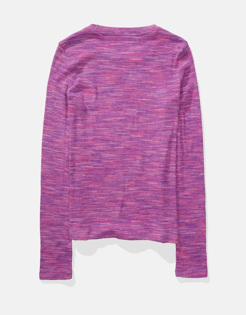 American Eagle AE Plush Long-Sleeve Tee