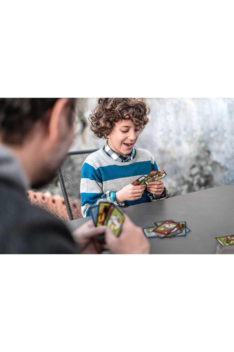 MINECRAFT لعبة بطاقات ماتيلي للألعاب UNO العالمية، متعددة الألوان، حزمة أساسية - Image 2