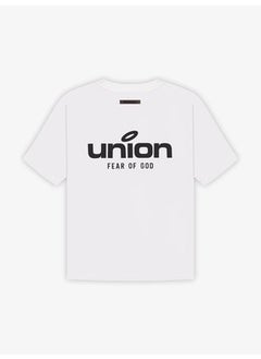 2021FW Co-branded UN**N Tee FOG ESSENTIALS Streetwear White