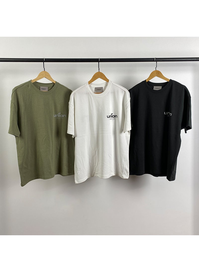 Generic - 2021FW Co-branded UN**N Tee FOG ESSENTIALS Streetwear White - Image 1