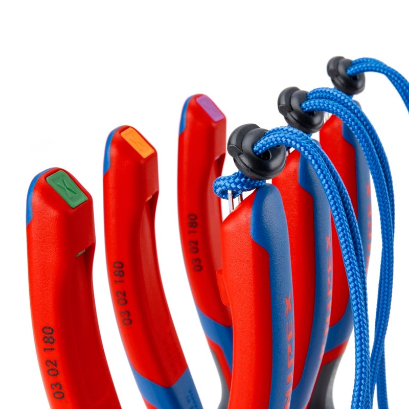 Knipex Tools 08 22 145 SBA, 6" Needle Nose Combination Pliers - Comfort Grip - Image 1