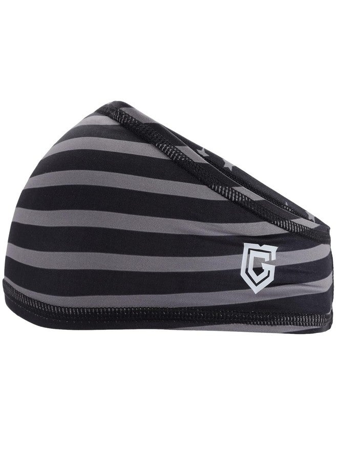 Gridiron Gladiator Skull Bandana - Sports Head Wrap, Men's Workout Headband - Image 1