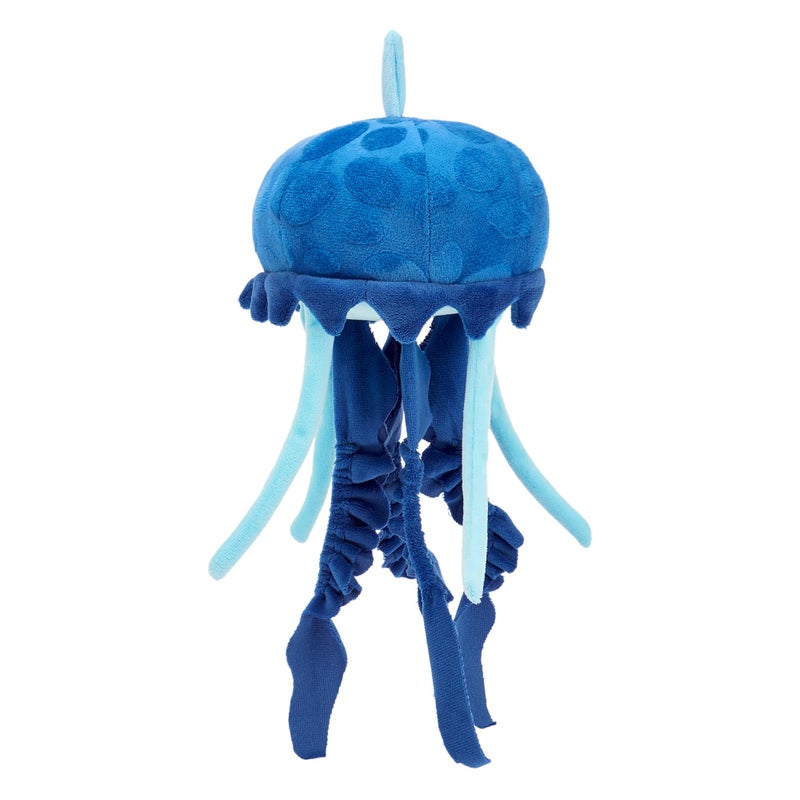 Zappi Co 100% Recycled Jellyfish Plush (33cm High) Soft, Fluffy, Eco-Friendly, Animal Collection for Newborns First Child, Blue Jellyfish (PLUMECOBJF) - Image 2