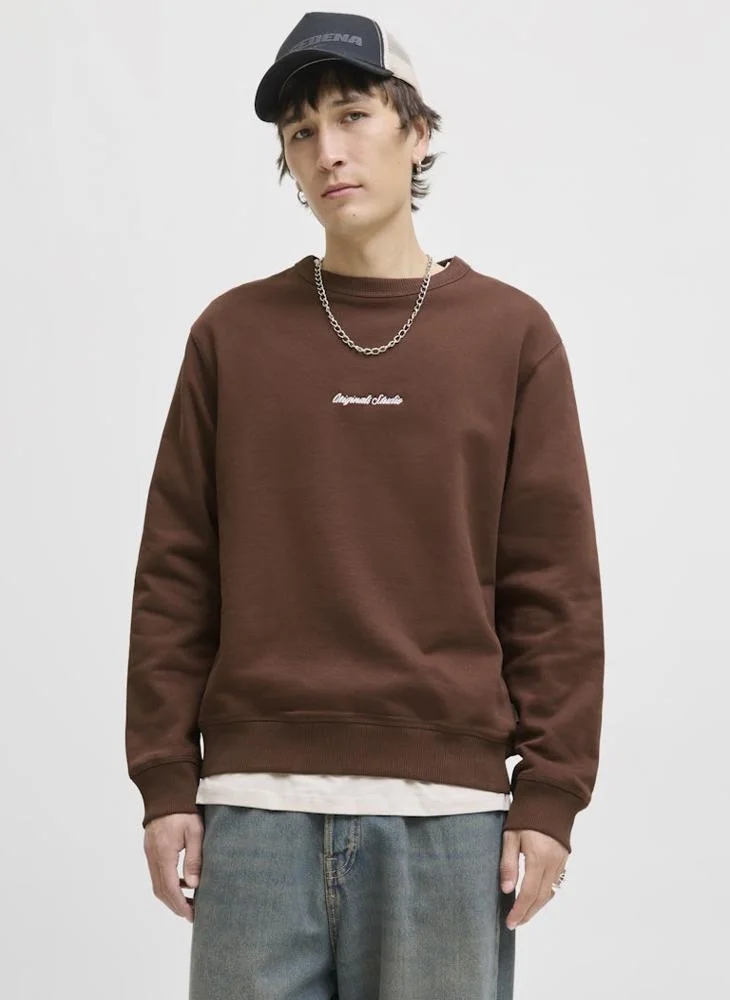 JACK & JONES Logo Pullover Sweatshirt