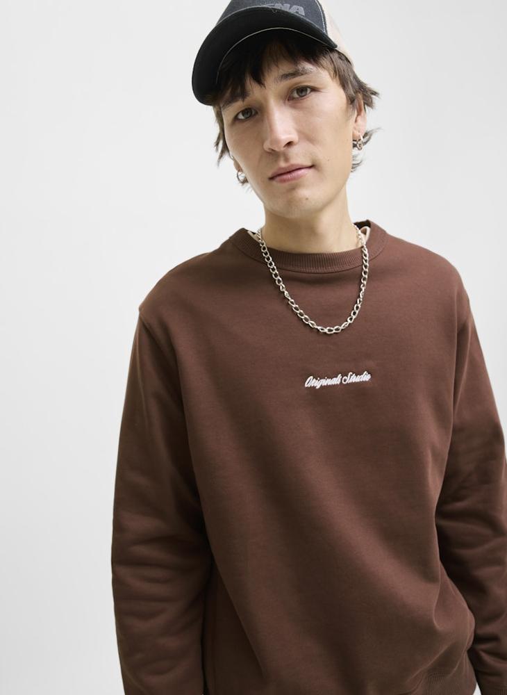 JACK & JONES Logo Pullover Sweatshirt - Image 5