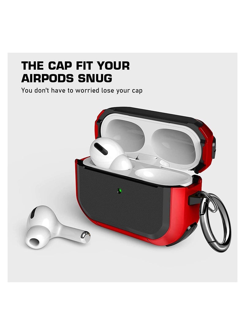 ELTRAZONE - AirPods Pro Case Cover with Keychain Full Protective Shockproof Soft TPU Accessories Skin Compatible for Apple Airpods Pro Case for Women Men Girls Boys Front LED Visible - Image 1