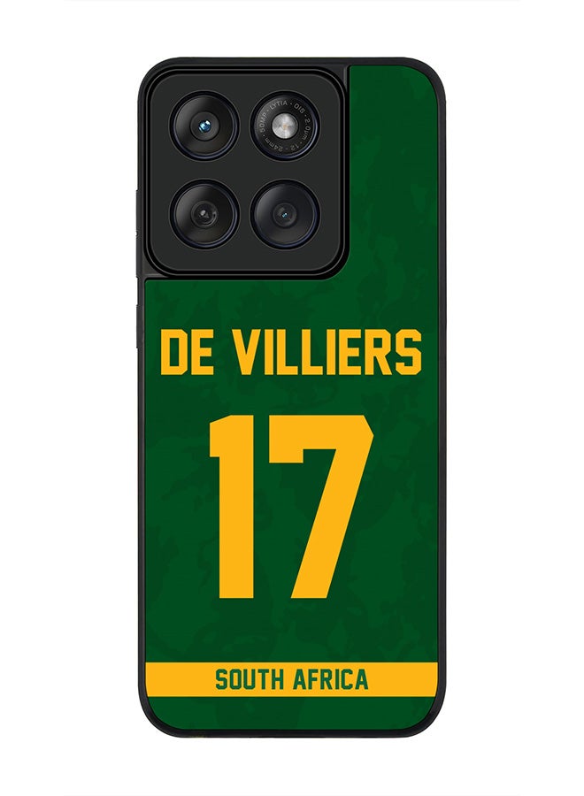 Stylizedd For Motorola MOTO Edge 60 Fusion/ Edge 60 Case,Slim fit Camera Protection, Shockproof Thin Phone cover  - South Africa AB de Villiers, Jersey No 17 - Image 1