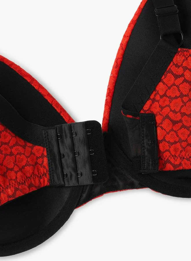 أدريا صدريّة بالكونيت بمشبك إغلاق وطبعات من آدارايا