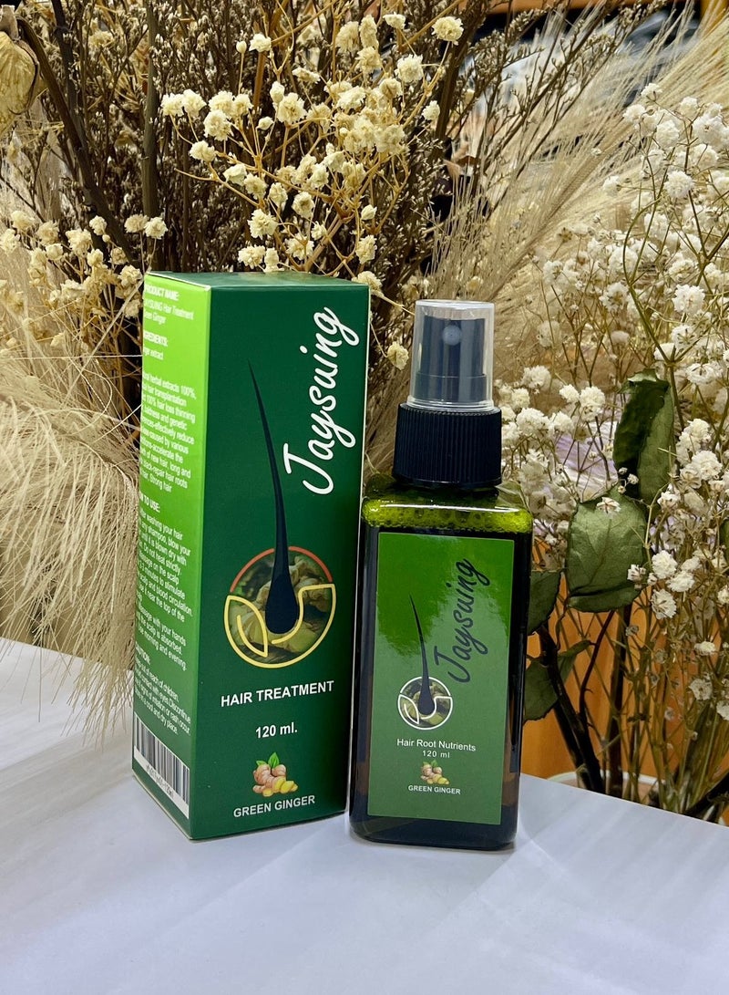 Jaysuing Growthplus Nourishing Ginger Spray, 120ml Hair Growth Root Spray-hair Growth for Men and Women Anti Hair Loss, Hair Regrowth Lotion Hair Treatment (1 Pcs)  - Image 1