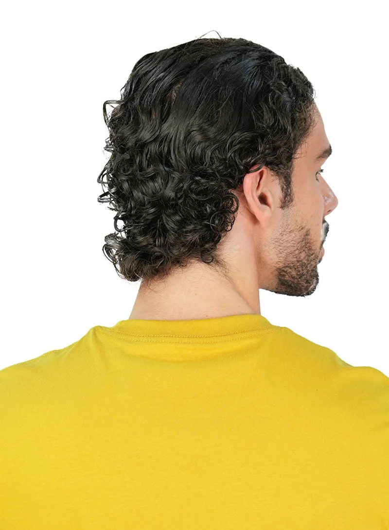 GIORDANO  Men's Cotton Signature Print Slim Fit Tee for Men | Best Price UAE