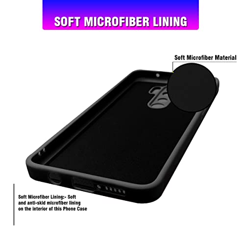 LIRAMARK Silicone Soft Back Cover Case for Redmi Note 8 Pro (Black) - Image 4