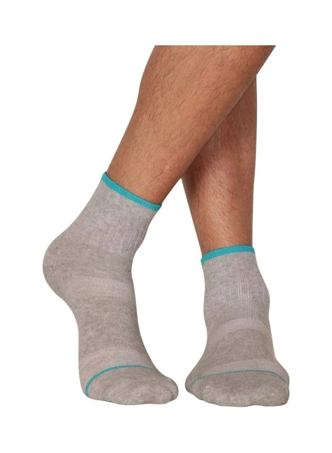 Jockey  Men Ankle Socks 7044 0110 ASSTD Assorted Free Size for Men | Best Price UAE
