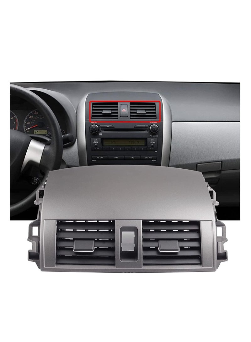 erorex TLAXCA 55670-02160 Center Dash A/C Outlet Air Vent Panel Compatible with Toyota Corolla 2008 2009 2010 2011 2012 2013 55663-02060 - Image 1