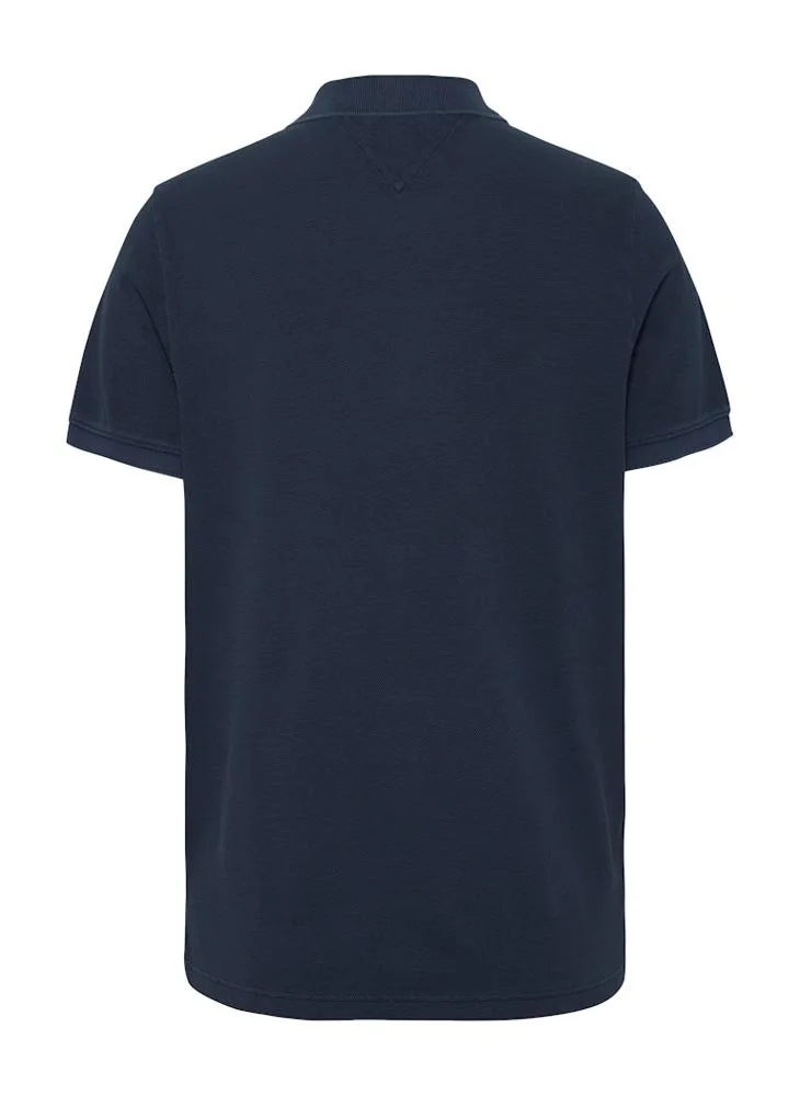 تومي جينز Graphic Logo   Polo Shirt