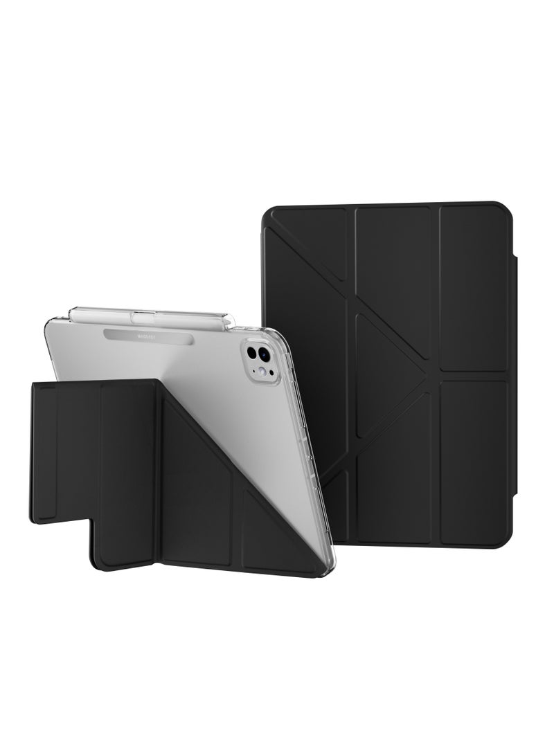 Mageasy FaceT Folio Case W/Pencil Holder For Ipad Pro 11- Black - Image 1