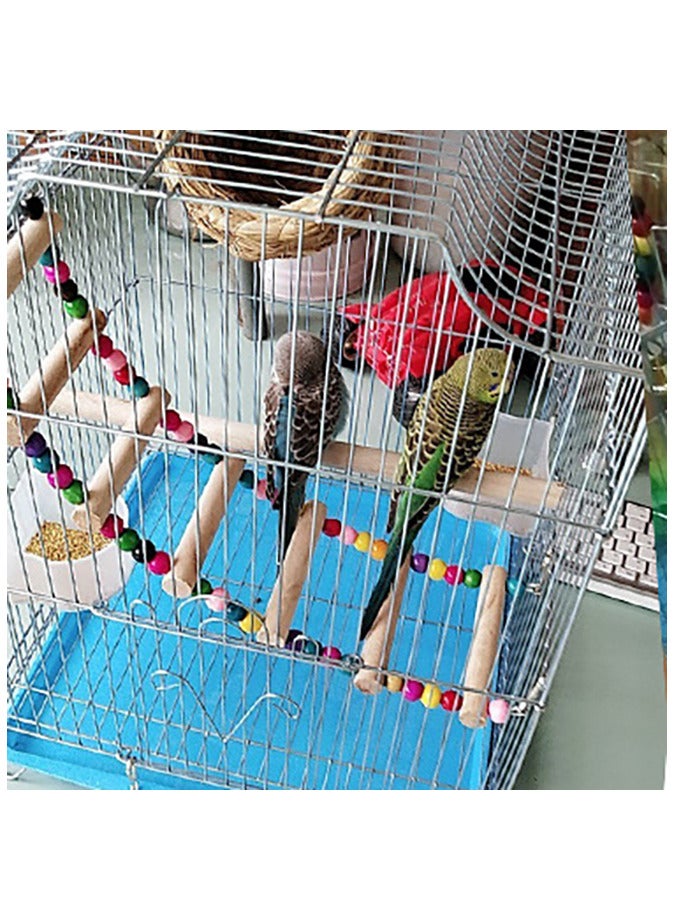 8-Step Bird Ladder Bridge，Parrot Bird Climbing Ladder - Image 4